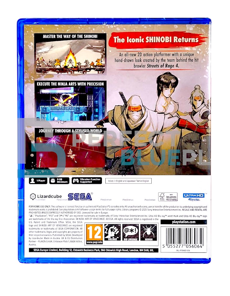 gra ps5 shinobi art of vengeance