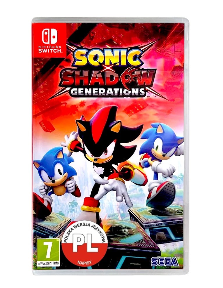 gra nintendo switch sonic x shadow generations