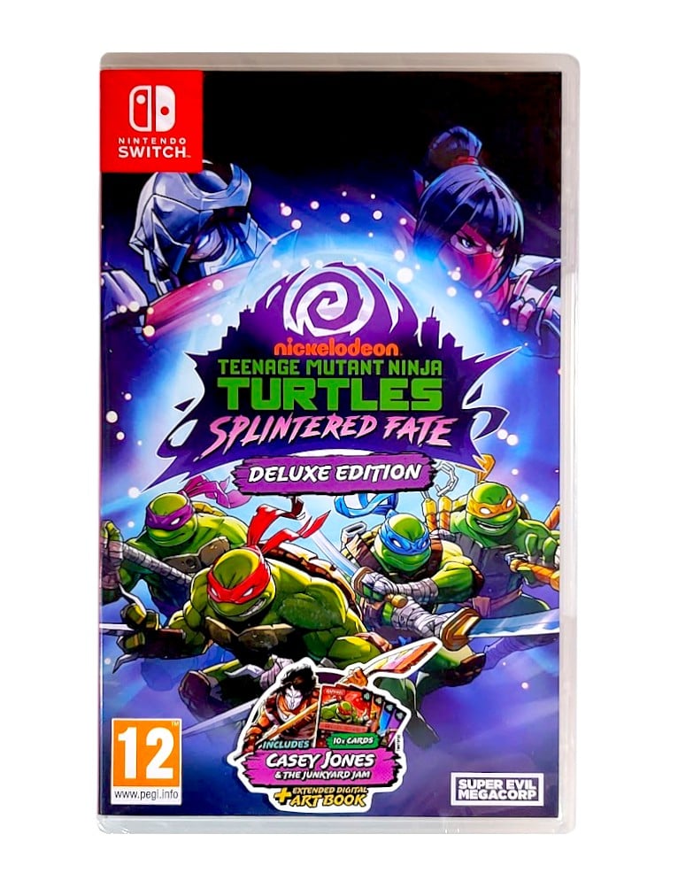gra nintendo switch teenage mutant ninja turtles: splintered fate deluxe edition