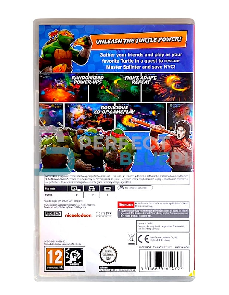 gra nintendo switch teenage mutant ninja turtles: splintered fate deluxe edition