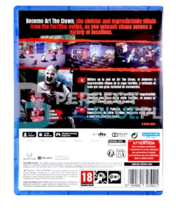 gra ps5 terrifier the videogame / terrifier the artcade game