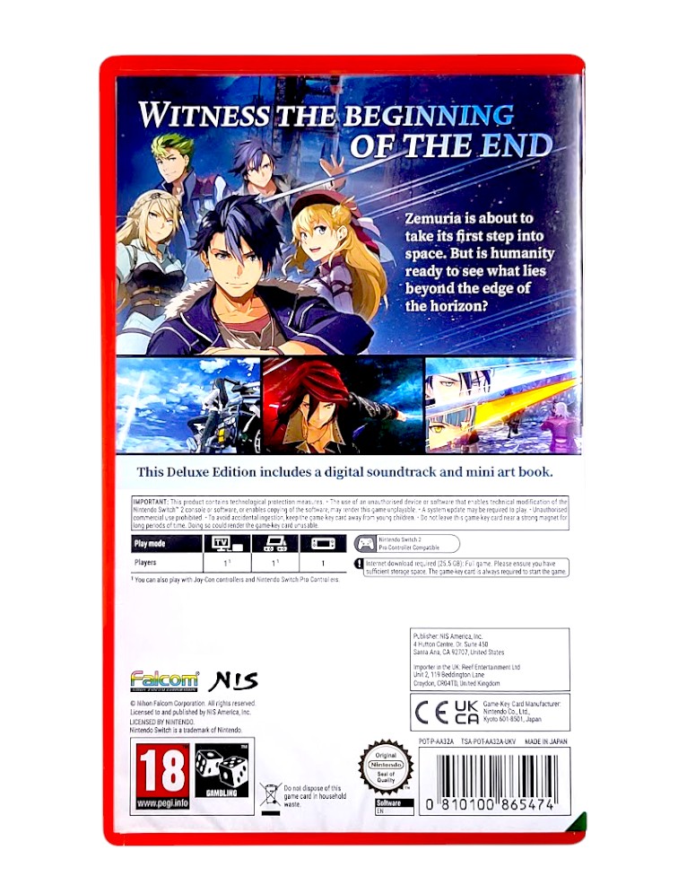 gra nintendo switch 2 the legend of heroes: trails beyond the horizon deluxe edition