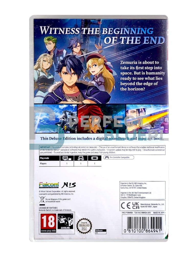 gra nintendo switch the legend of heroes: trails beyond the horizon deluxe edition