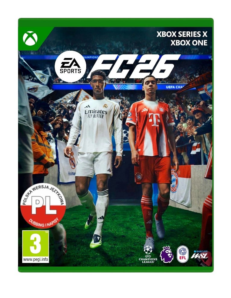 gra xbox one / xbox series x / ea sports fc 26 / edycja standardowa (nie zawiera dodadtkÓw przedpremierowych)