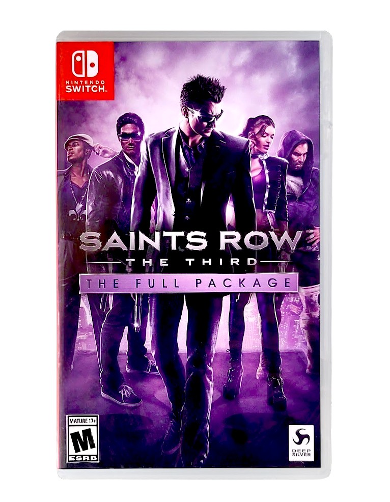 gra nintendo switch saints row 3 / iii / the third: full package / us