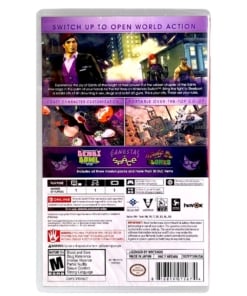 gra nintendo switch saints row 3 / iii / the third: full package / us