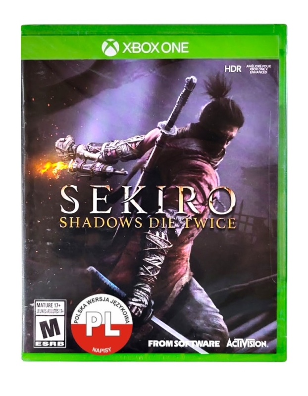 gra xbox one sekiro shadows die twice goty / napisy pl (kopia)