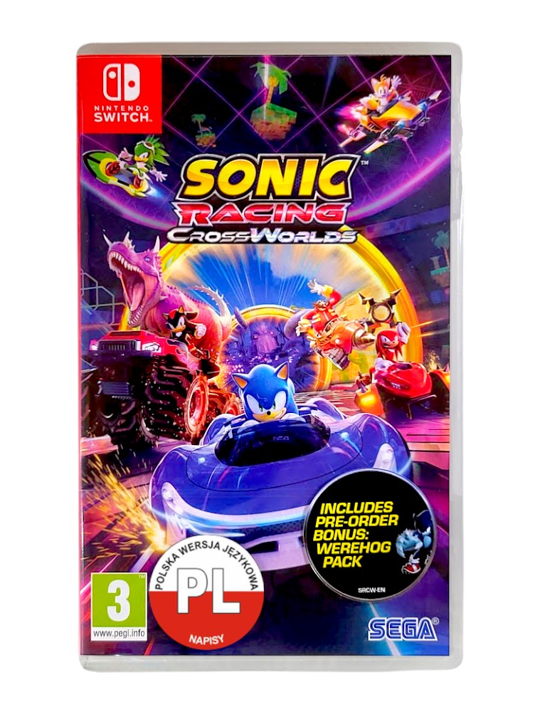 gra nintendo switch sonic racing: crossworlds + dlc