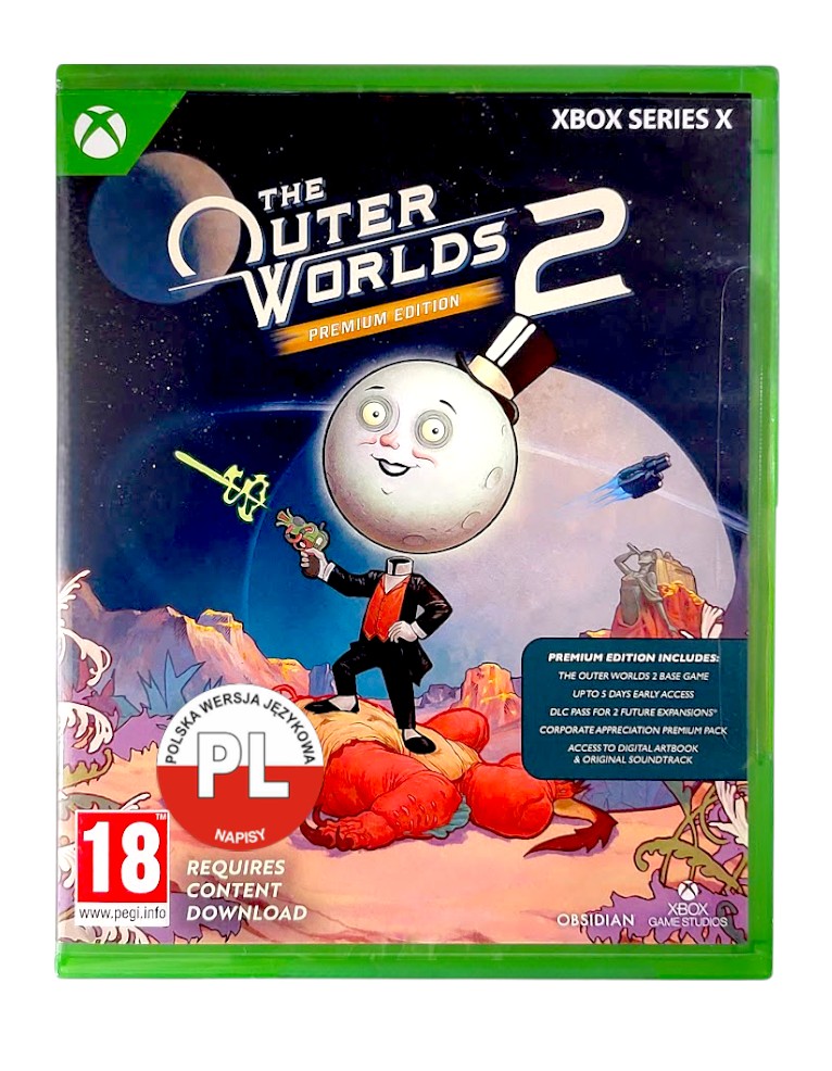 gra xbox series x / windows 11 / the outer worlds 2 edycja premium (kod w Środku) / en