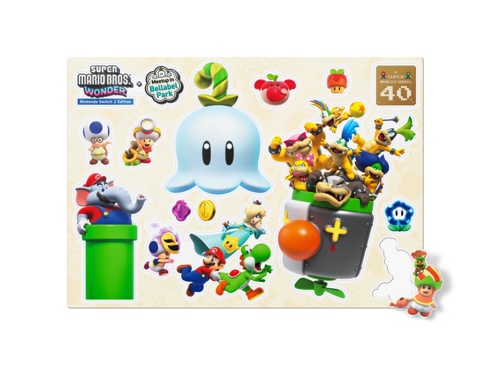 gra nintendo switch 2 super mario bros. wonder + meetup in bellabel park / + bonusy!