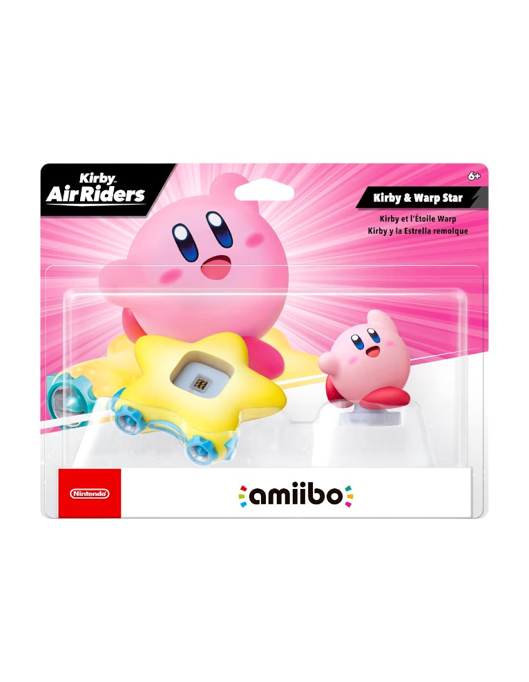 Nintendo amiibo Kirby Air Riders - Kirby & Warp Star main image 1