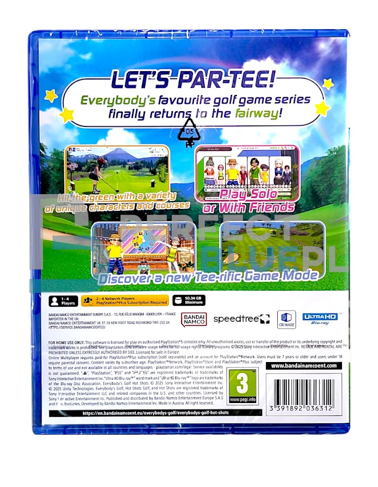 gra ps5 everybody's golf: hot shots