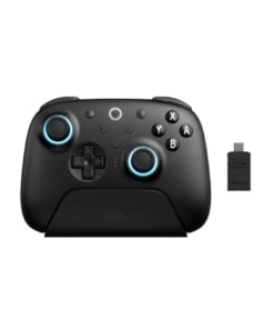8bitdo pad / ultimate 2 bluetooth controller / bezprzewodowy / pc / nintendo switch / switch 2 / biały / + podstawka (kopia)