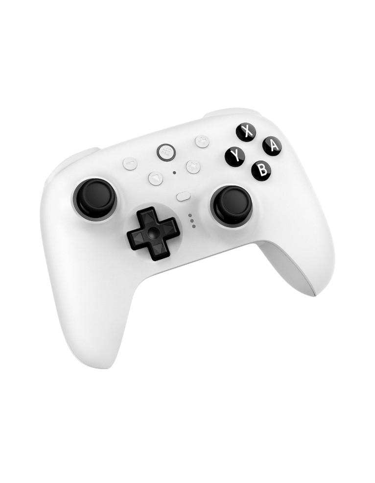 8bitdo pad / ultimate 2 bluetooth controller / bezprzewodowy / pc / nintendo switch / switch 2 / biały / + podstawka