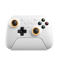 8bitdo pad / ultimate 2 wireless controller / bezprzewodowy / pc / biały / + podstawka