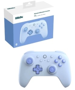 8bitdo pad / ultimate 2c bluetooth controller / bezprzewodowy / switch / switch 2 / efekt hall'a / niebieski