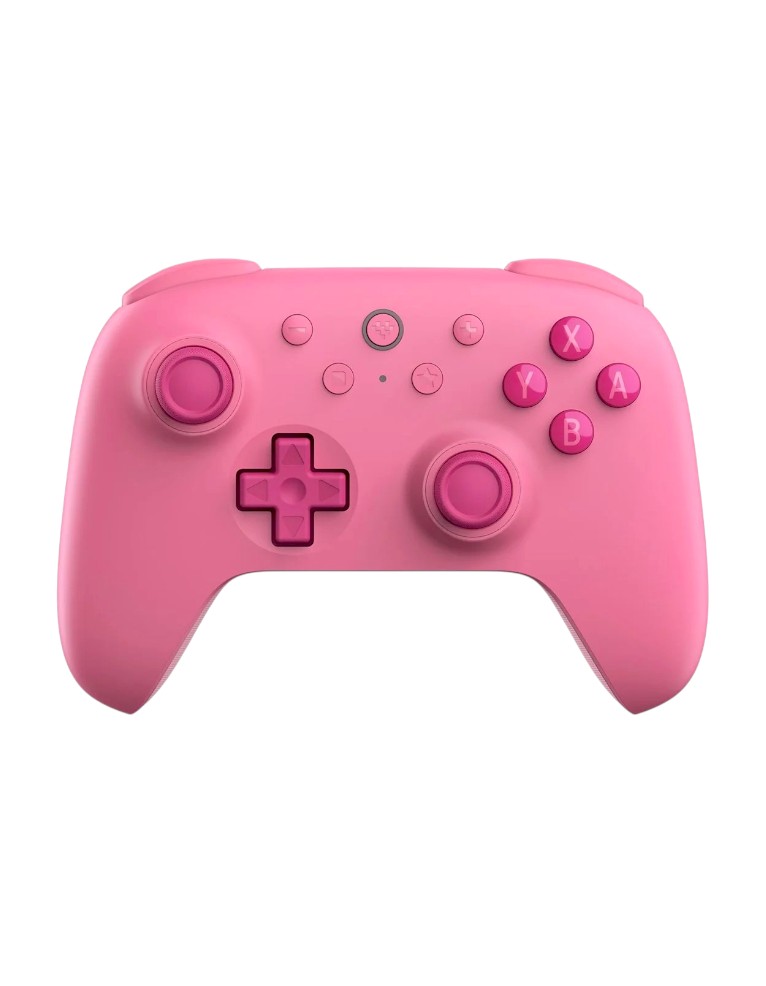 8bitdo pad / ultimate 2c bluetooth controller / bezprzewodowy / switch / switch 2 / efekt hall'a / różowy