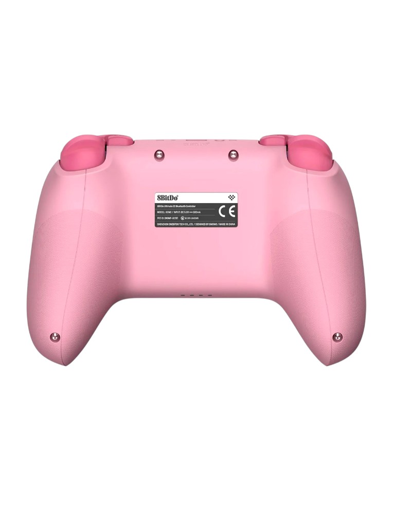 8bitdo pad / ultimate 2c bluetooth controller / bezprzewodowy / switch / switch 2 / efekt hall'a / różowy