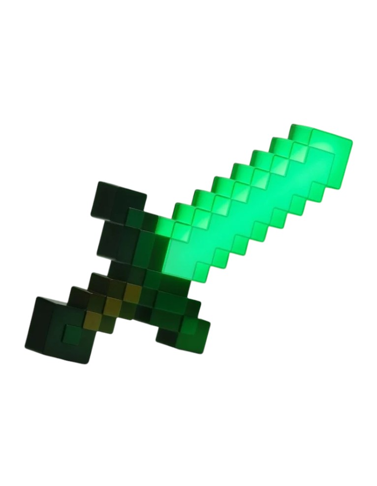 lampka Ścienna minecraft diamentowy miecz