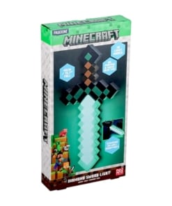 lampka Ścienna minecraft diamentowy miecz