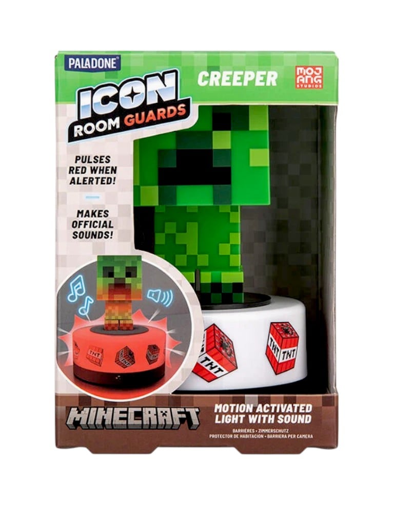 gadżet lampka minecraft creeper / room guards