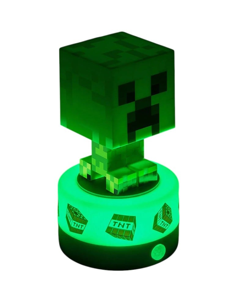 gadżet lampka minecraft creeper / room guards