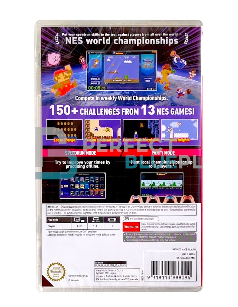 gra switch nintendo world championships: nes edition / au