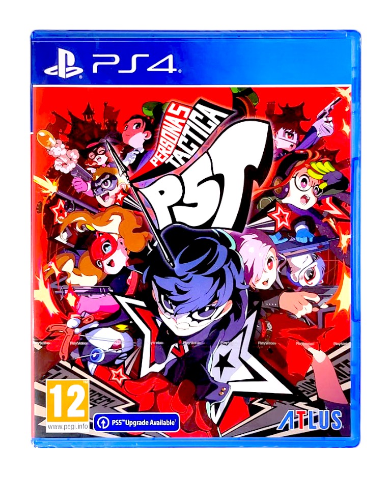 gra ps4 / + ps5 upgrade / persona 5 tactica / en