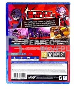 gra ps4 / + ps5 upgrade / persona 5 tactica / en