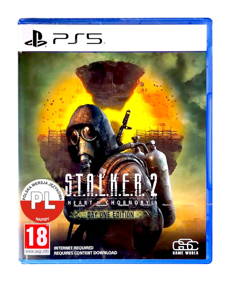 gra ps5 s.t.a.l.k.e.r. 2 / stalker 2: heart of chornobyl / serce czarnobyla / day one edition