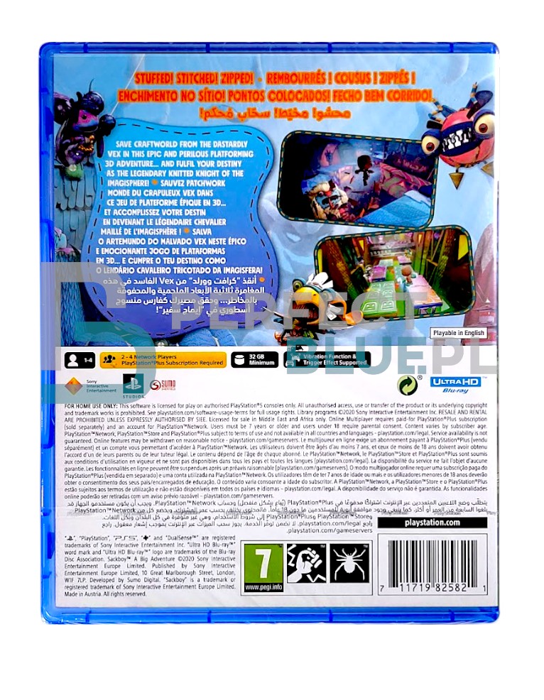 gra ps5 sackboy: wielka przygoda / fr