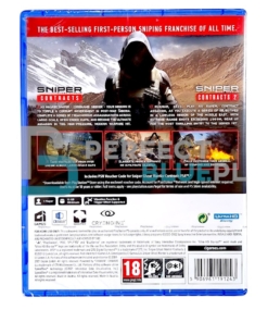 gra ps5 sniper ghost warrior contracts 2 (płyta) + sniper ghost warrior contracts (kod)