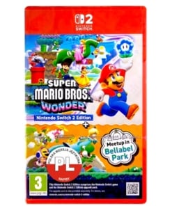 gra nintendo switch 2 super mario bros. wonder + meetup in bellabel park / + bonusy!