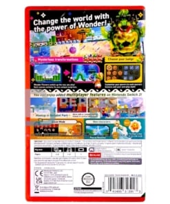 gra nintendo switch 2 super mario bros. wonder + meetup in bellabel park / + bonusy!