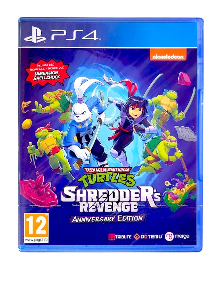 gra ps4 / ps5 / teenage mutant ninja turtles: shredder's revenge anniversary edition