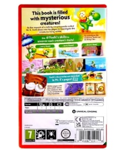gra nintendo switch 2 yoshi and the mysterious book + bonusy!