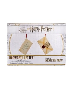 harry potter / hogwart's letter hanging ornament / wiszący list z hogwartu / ozdoba choinkowa