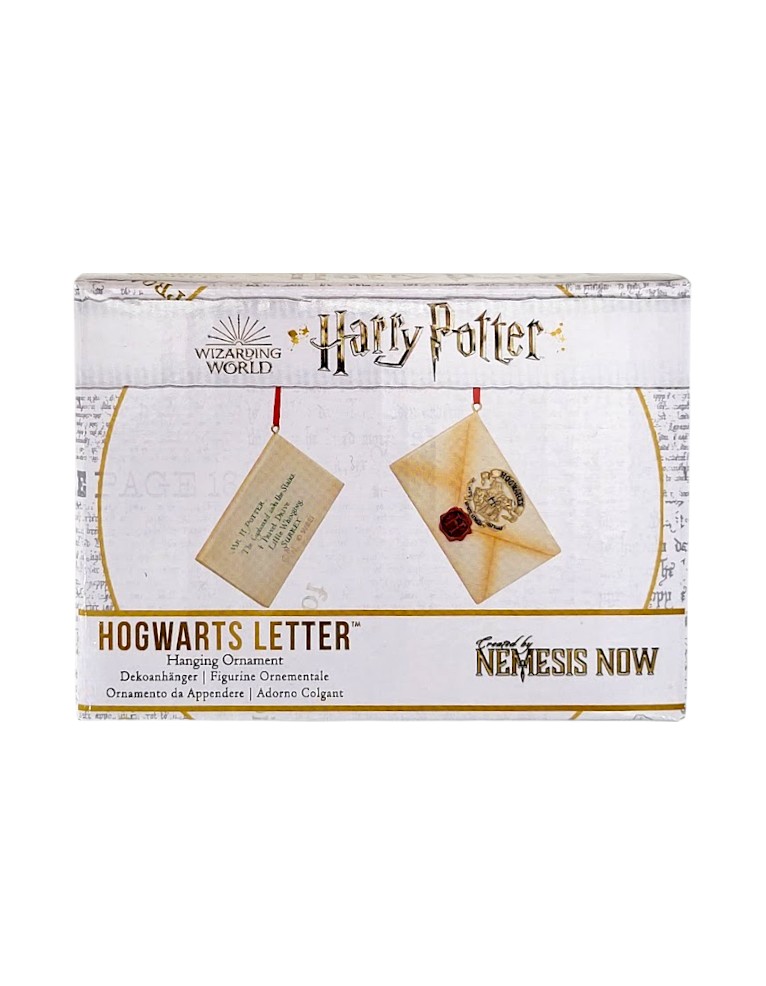 harry potter / hogwart's letter hanging ornament / wiszący list z hogwartu / ozdoba choinkowa