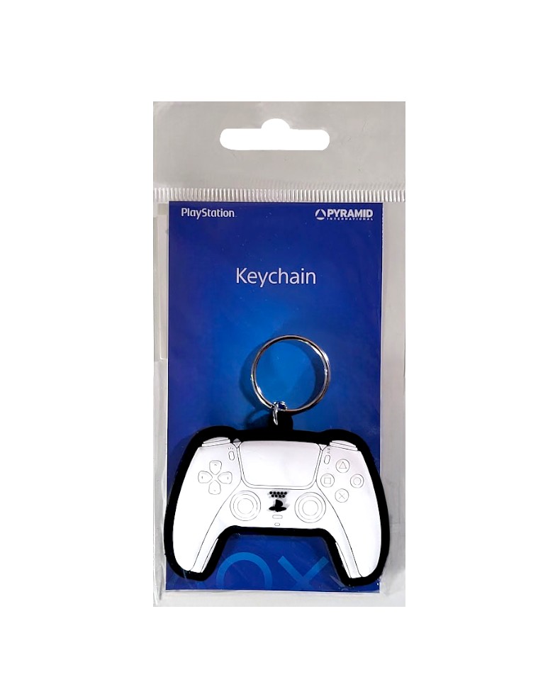 brelok playstation dualsense biały