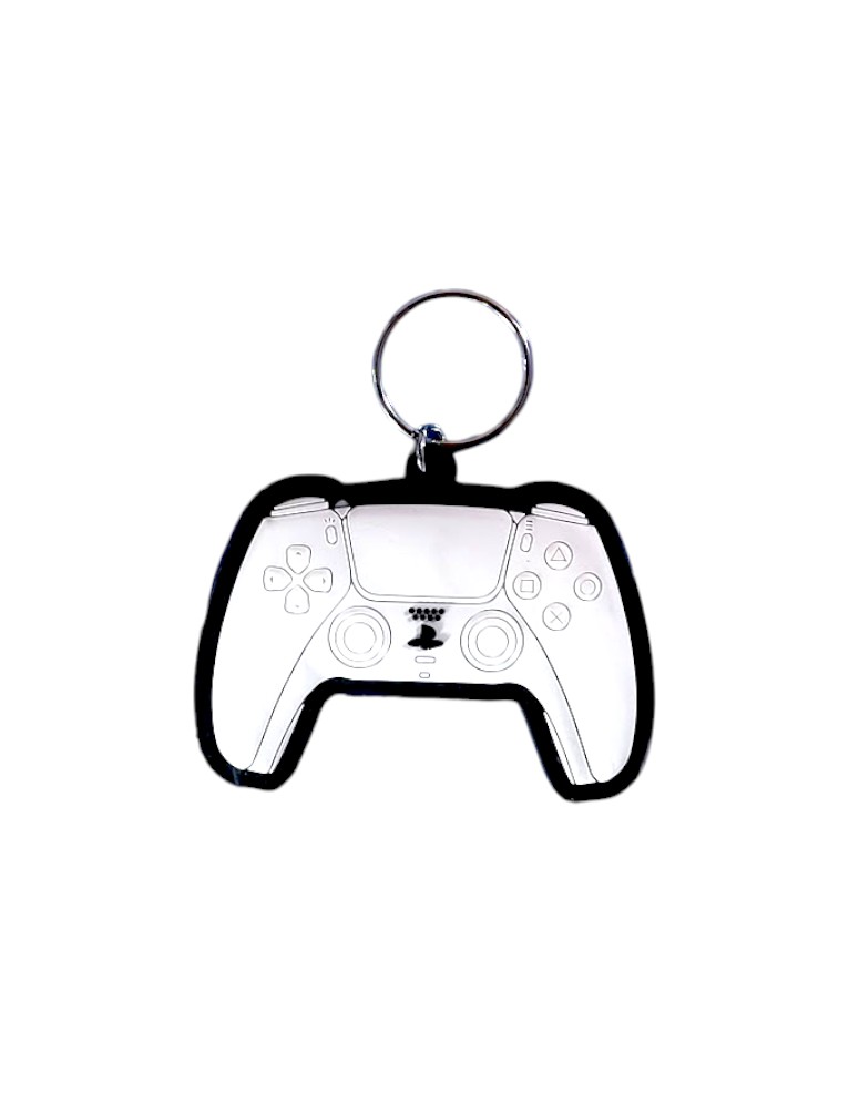 brelok playstation dualsense biały