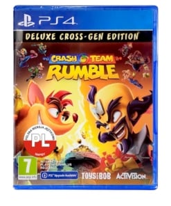 gra ps4 / + ps5 upgrade / crash team rumble deluxe edition / it (kopia)