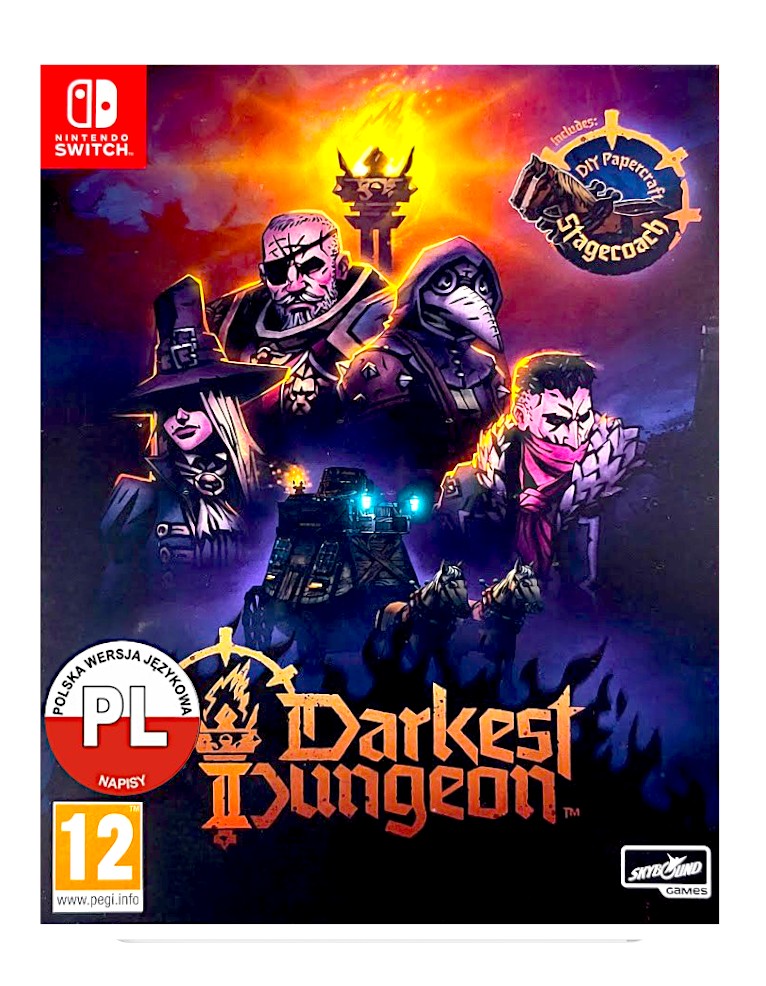 gra nintendo switch darkest dungeon ii / 2 / en, fr
