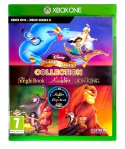 gra xbox one / xbox series x / the jungle book / aladdin / the lion king / disney classic games collection