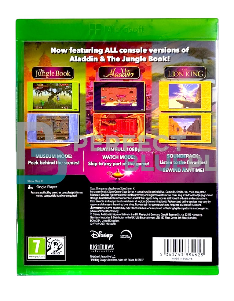 gra xbox one / xbox series x / the jungle book / aladdin / the lion king / disney classic games collection