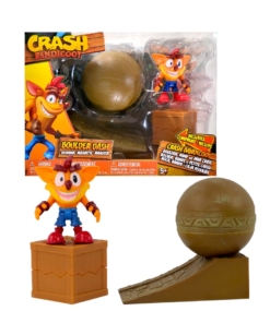 figurka crash bandicoot boulder dash