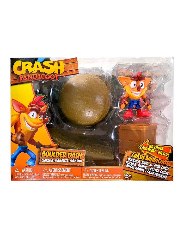 figurka crash bandicoot boulder dash