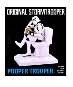 figurka star wars / stormtrooper pooper trooper / szturmowiec