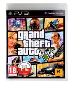gra ps3 grand theft auto v / gta 5 / en okładka