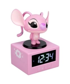 budzik / zegar / icon alarm clock / disney stitch / angel