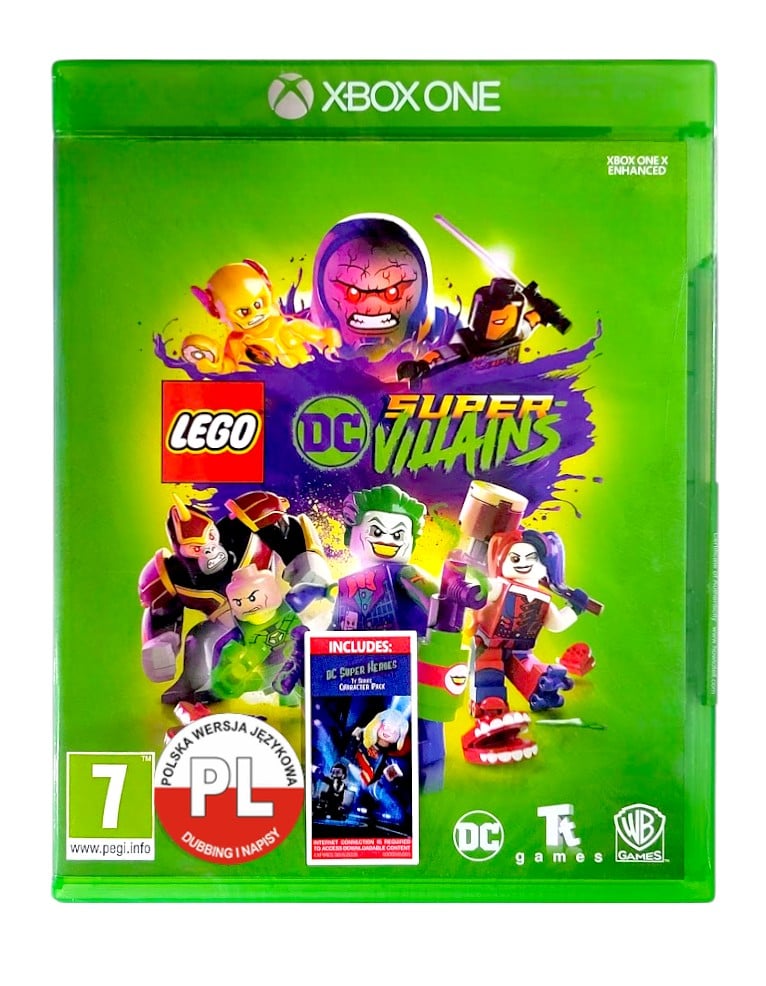 gra xbox one / xbox series x / lego dc super villains / super złoczyńcy